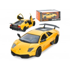 Машинка металлическая Lamborghini Murcielago, 19 см, открываются двери, АвтоСвіт AP-1910