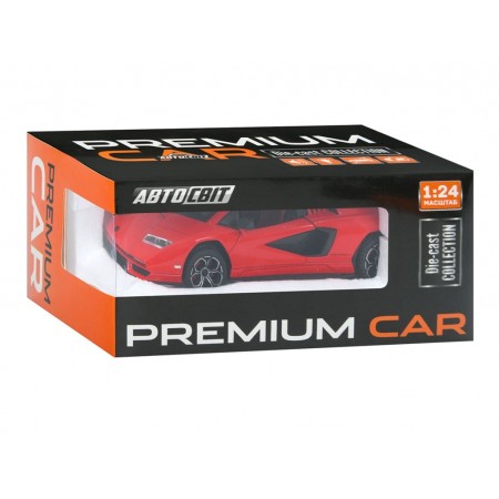 Машина металева інерційна Premium AP-2038, 21 см, світло та звук, АвтоСвіт