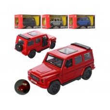 Джип інерційний металевий AS-2433, 12,5 см, світло та звук, АвтоСвіт