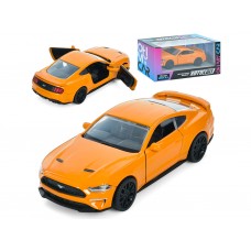 Машинка инерционная Ford Mustang GT, 12,5 см, открываются двери, металлическая, АвтоСвіт AS-3015
