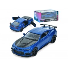 Машинка инерционная металлическая Chevrolet Camaro, 16 см, открываются двери, АвтоСвіт AS-3020