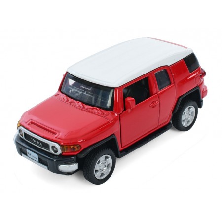Джип металевий інерційний Toyota FJ Cruiser AS-3029, 11 см, відкриваються двері, АвтоСвіт
