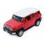 Джип металевий інерційний Toyota FJ Cruiser AS-3029, 11 см, відкриваються двері, АвтоСвіт