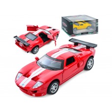 Машинка инерционная металлическая Ford GT, AS-3052, 11,5 см, открываются двери, АвтоСвіт