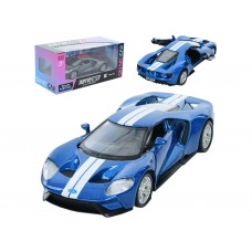 Машинка інерційна металева Ford GT 2019, 12 см, відчиняються двері, АвтоСвіт AS-3116