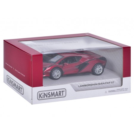 Машинка инерционная металлическая Lamborghini, KT5452W, 13 см, открываются двери, Kinsmart Машинка инерционная металлическая Lamborghini, KT5452W, 13 см, открываются двери, Kinsmart