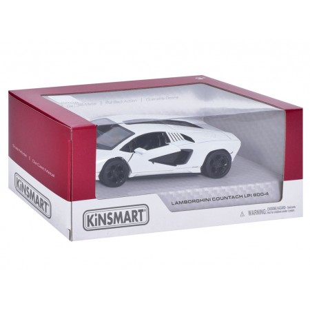 Машинка инерционная металлическая Lamborghini, KT5452W, 13 см, открываются двери, Kinsmart Машинка инерционная металлическая Lamborghini, KT5452W, 13 см, открываются двери, Kinsmart