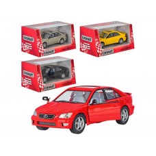 Машинка инерционная металлическая Lexus IS300, KT5046W, 12 см, открываются двери, Kinsmart