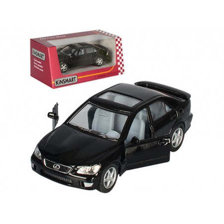 Машинка инерционная металлическая Lexus IS300, KT5046W, 12 см, открываются двери, Kinsmart Машинка инерционная металлическая Lexus IS300, KT5046W, 12 см, открываются двери, Kinsmart