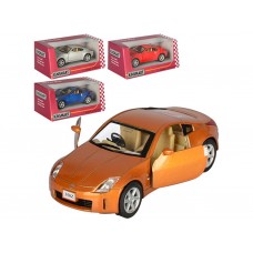 Машинка інерційна металева Nissan FAIRLADY 350Z, 16 см, відкриваються двері, Kinsmart KT5061W
