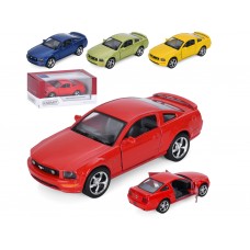 Машинка инерционная металлическая Ford Mustang GT 2006 KT5091W, 12 см, открываются двери, Kinsmart Машинка инерционная металлическая Ford Mustang GT 2006 KT5091W, 12 см, открываются двери, Kinsmart