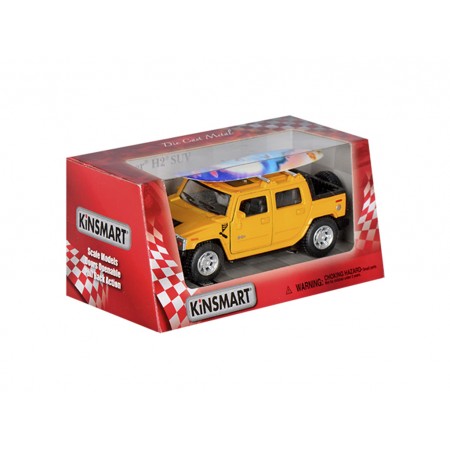 Машинка инерционная металлическая Hummer H2 Surfboard 2005, 12,5 см, открываются двери, Kinsmart KT5097WS Машинка инерционная металлическая Hummer H2 Surfboard 2005, 12,5 см, открываются двери, Kinsmart KT5097WS