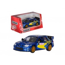 Машинка металлическая инерционная SUBARU IMBREZA WRC 2007 Kinsmart KT 5328 W