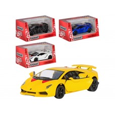 Машинка инерционная металлическая Lamborghini Sesto Elemento, 13 см, открываются двери, Kinsmart KT5359W Машинка инерционная металлическая Lamborghini Sesto Elemento, 13 см, открываются двери, Kinsmart KT5359W