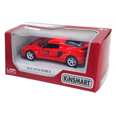 Машинка металева інерційна LOTUS EXIGE S Kinsmart KT 5361 W Машинка металева інерційна LOTUS EXIGE S Kinsmart KT 5361 W