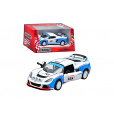 Машинка инерционная Lotus Exige R-GT, 12 см, открываются двери, металлическая, Kinsmart KT5362W