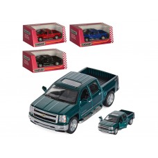 Машинка металлическая инерционная 2014 CHEVROLET SILVERADO Kinsmart KT 5381 W