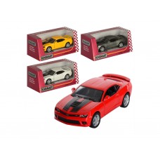 Машинка инерционная металлическая Chevrolet Camaro, 125 см, открываются двери, Kinsmart KT5383WF