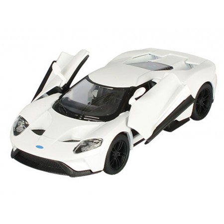 Машинка інерційна металева Ford GT 2017, 12 см, відкриваються двері, Kinsmart KT5391W