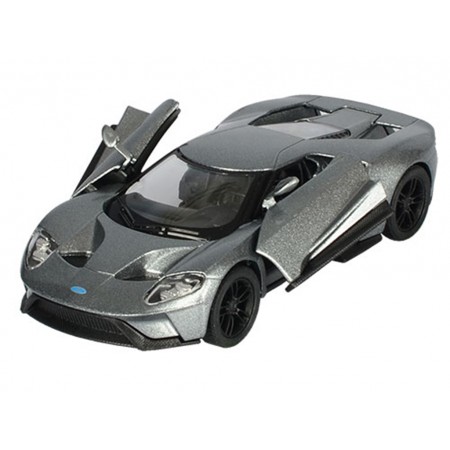 Машинка інерційна металева Ford GT 2017, 12 см, відкриваються двері, Kinsmart KT5391W
