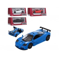 Машинка інерційна металева McLaren F1 GTR, 125 см, відкриваються двері, Kinsmart KT5411W