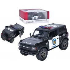 Машинка металева інерційна 2022 Ford Bronco Police Kinsmart KT5438WP