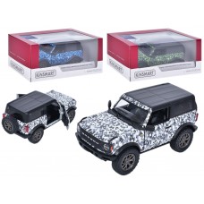 Машинка металлическая инерционная Джип 2022 Ford Bronco Camo Edition Kinsmart KT5445WB