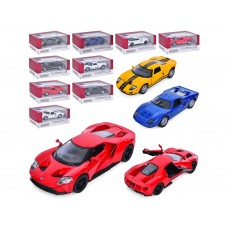 Машинка инерционная металлическая Ford KT5450W, 13 см, открываются двери, Kinsmart