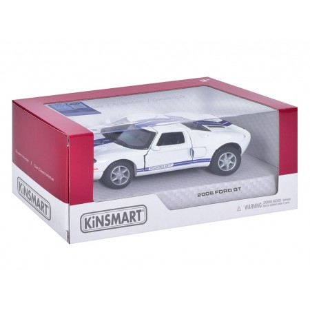 Машинка інерційна металева Ford KT5450W, 13 см, відчиняються двері, Kinsmart Машинка інерційна металева Ford KT5450W, 13 см, відчиняються двері, Kinsmart