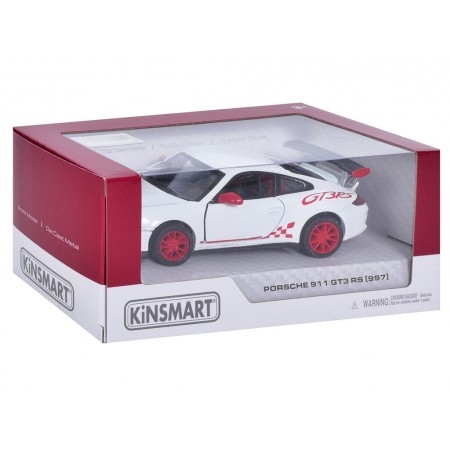 Машинка інерційна металева Porsche KT5453W, 13 см, відчиняються двері, Kinsmart Машинка інерційна металева Porsche KT5453W, 13 см, відчиняються двері, Kinsmart