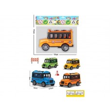 Инерционный автобус BabyToys DYB 168-483, 4 цвета Инерционный автобус BabyToys DYB 168-483, 4 цвета