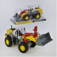 Инерционный экскаватор BabyToys 3312, пластмассовый для мальчика Инерционный экскаватор BabyToys 3312, пластмассовый для мальчика