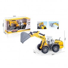 Игрушечный экскаватор BabyToys 9998-21 инерционный с открывающимся капотом Игрушечный экскаватор BabyToys 9998-21 инерционный с открывающимся капотом
