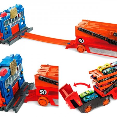 Грузовик-транспортер Hot Wheels Серия: Transporter ,
Размер упаковки    19 х 46 х 9 см