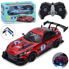 Машина RQ3083 р/к2,4G, акум, 30см, 1:16, корпус не б'ється, гумові колеса, світло, USBзарядне, 2 кольори, в кор-ці, 35-21-14,5см