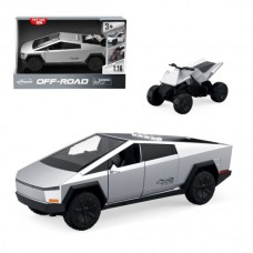 Машина WY1141A інерц, 1:16, 25см, звук, світло, відчиняються двері, квадроцикл, на бат(табл), в кор-ці Машина WY1141A інерц, 1:16, 25см, звук, світло, відчиняються двері, квадроцикл, на бат(табл), в кор-ці