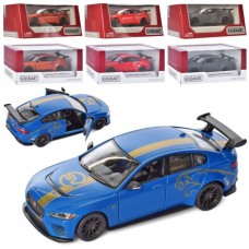 Машинка KT5416WF метал, інерційна, 12,5см, гумові колеса, відчиняються двері, в коробці