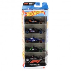 Набір з 5 базових болідів "F1 2024" Hot Wheels Набір з 5 базових болідів "F1 2024" Hot Wheels
