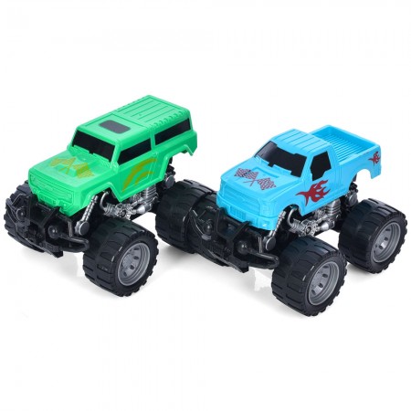 Набір інерційних машинок BabyToys YT739-40A, 2 шт, 13 см Набір інерційних машинок BabyToys YT739-40A, 2 шт, 13 см