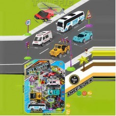 Набор инерционных машинок BabyToys 24610 для мальчика