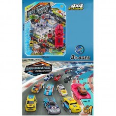 Набор инерционных машинок BabyToys 24618 разные цвета