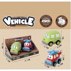 Інерційні машинки BabyToys 2686 C2 набір 2 штуки