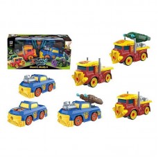 Набор машинок BabyToys 661-2007 инерционный разные цвета