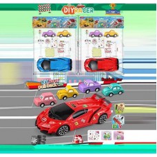 Набор инерционных машинок BabyToys 886 A, 2 вида для детей