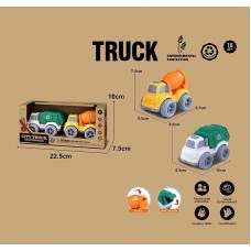 Набор машинок BabyToys 912-4 инерционные 2 штуки
