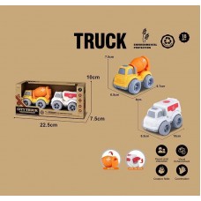 Набор машинок BabyToys 912-5 с инерционным ходом, 2 шт