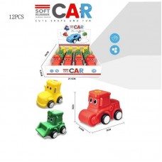 Набор инерционных машинок BabyToys CC 119-4 из 12 штук