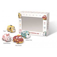 Набор машинок BabyToys MD 2125 инерционные 4 штуки
