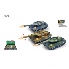 Набор танков BabyToys 8805 A-2 инерционные 6 штук Набор танков BabyToys 8805 A-2 инерционные 6 штук