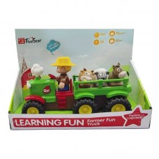 Трактор с музыкой и светом BabyToys 35171 инерционный